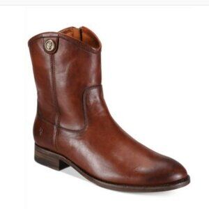 Frye Women's Brown Leather Ankle Boots